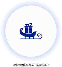 Shopping basket  icon. Vector design. 