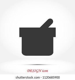 Shopping basket icon, Vector EPS 10 illustration style