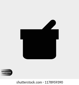 Shopping basket icon, Vector EPS 10 illustration style