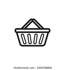 Shopping basket icon Vector EPS 10