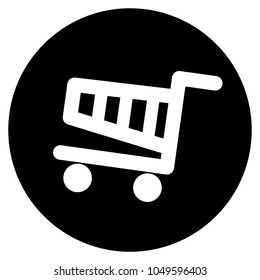 Shopping basket icon. Vector illustration