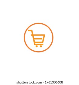 shopping basket icon vector illustration design template
