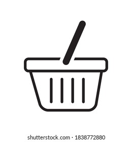 Shopping Basket Icon Vector Illustration Design Shopping Basket Icon Vector Illustration Design