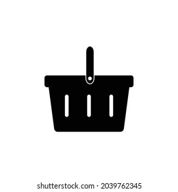 icono de la cesta de la compra, vector de la compra, ilustración de la cesta