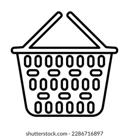 icono de la cesta de la compra, vector de la compra, ilustración de la cesta