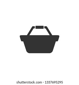 Shopping Basket Icon Vector, Retail Icon 