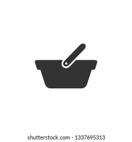 Shopping Basket Icon Vector, Retail Icon 