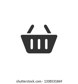 Shopping Basket Icon Vector, Retail Icon