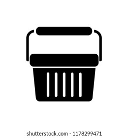 shopping basket icon vector template