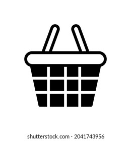 shopping basket icon vector for your design element
