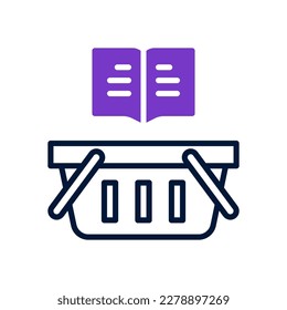 shopping basket icon for your website, mobile, presentation, and logo design.