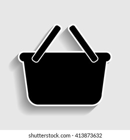 Shopping basket sign