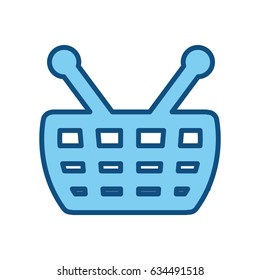 Shopping basket symbol