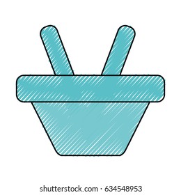 Shopping basket symbol