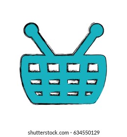 Shopping basket symbol