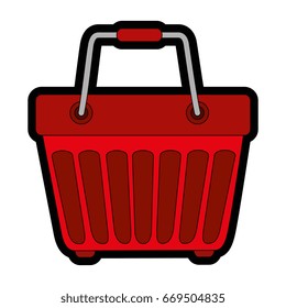 Shopping basket symbol