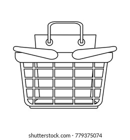 Shopping basket symbol