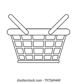 Shopping basket symbol