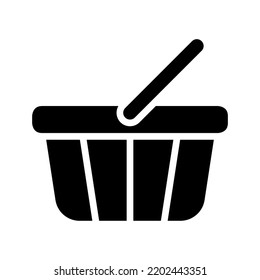 shopping basket symbol icon vector illustration