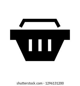 shopping basket trendy favorites icon vector