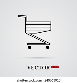 Shopping basket , vector, EPS 10