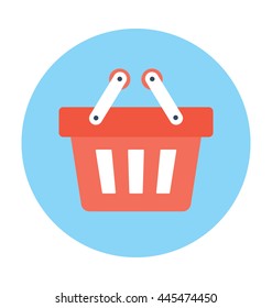 Shopping Basket Vector Icon