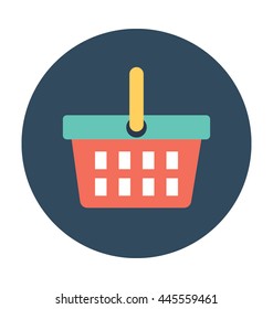 Shopping Basket Vector Icon