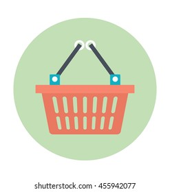 Shopping Basket Vector Icon
