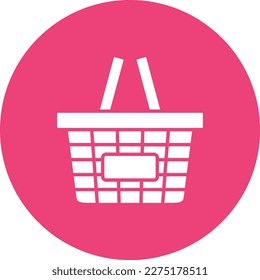 Shopping Basket vector icon. Can be used for printing, mobile and web applications.