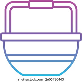 Shopping Basket vector icon. Can be used for printing, mobile and web applications.