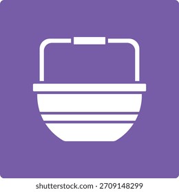 Icono de Vector de la cesta de la compra. Se puede utilizar para aplicaciones de impresión, móviles y de Web.