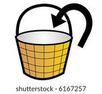 Shopping basket (vector illustration or web icon)