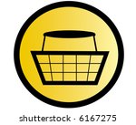 Shopping basket (vector illustration or web icon)