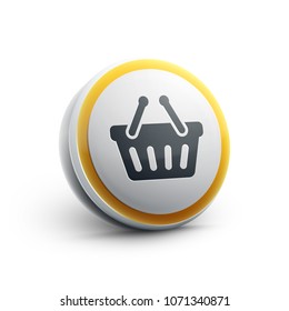 Icono de la web de la cesta de compras