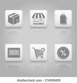 Shopping buttons for website & on-line store