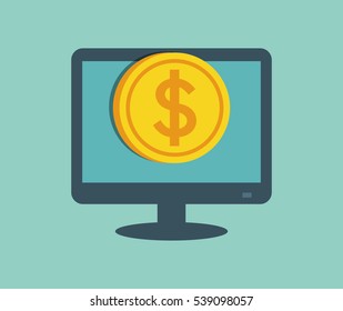 shopping buy digital marketing vector illustration graphic design