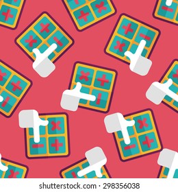 shopping calculator flat icon,eps10 seamless pattern background