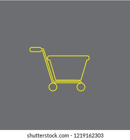 Shopping card vector icon