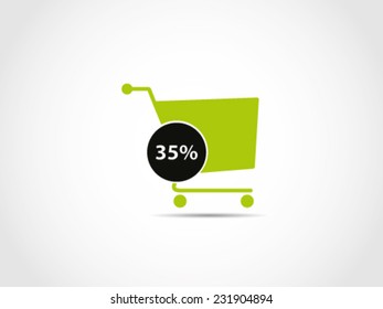 Shopping Cart 35%
