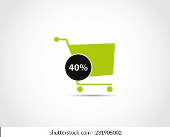 Shopping Cart 40%