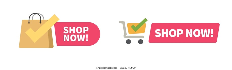 Shopping cart basket icon vector graphic set, retail store bag paper pictogram simple, supermarket mall trolley line outline art stroke web symbol button set image clipart