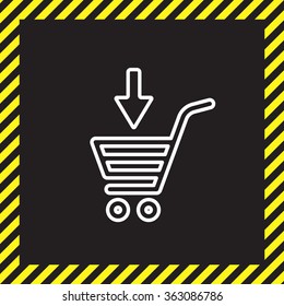 shopping cart (basket) line icon