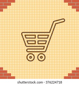 shopping cart (basket) line icon