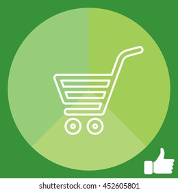 shopping cart (basket) line icon