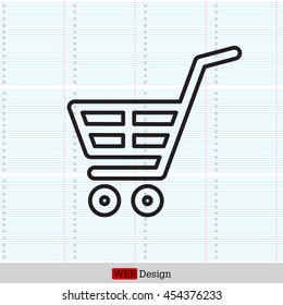 shopping cart (basket) line icon