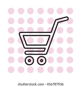 shopping cart (basket) line icon
