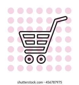 shopping cart (basket) line icon