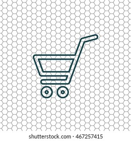 shopping cart (basket) line icon