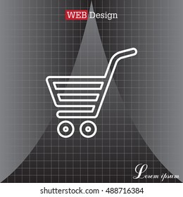 shopping cart (basket) line icon