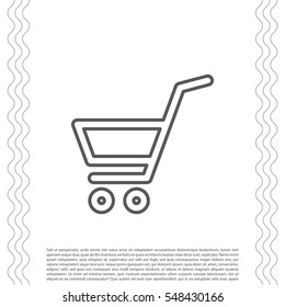 shopping cart (basket) line icon